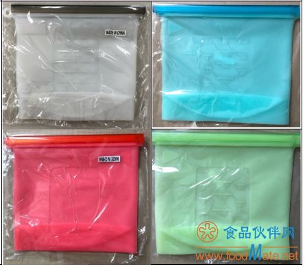 韓國召回中國產(chǎn)未進行進口申報的硅膠拉鏈袋